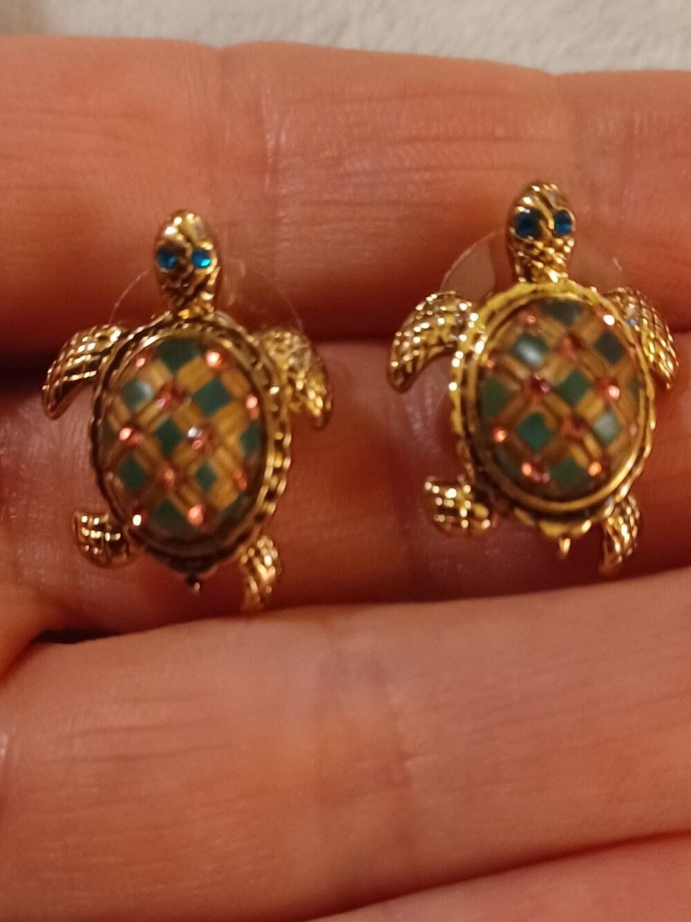 Betsey Johnson Earrings Turtles